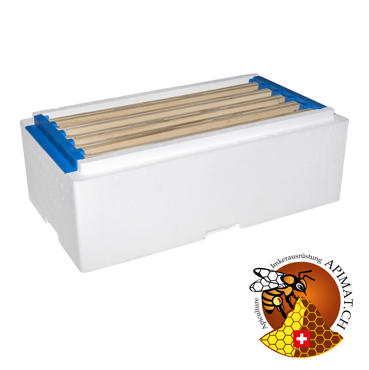Produktbild von LYSON OPTIMA Brutzarge Aus Styropor – Für Dadant Blatt, 47x43,5x30 Cm Rahmen, Gelb, Selbstmontage