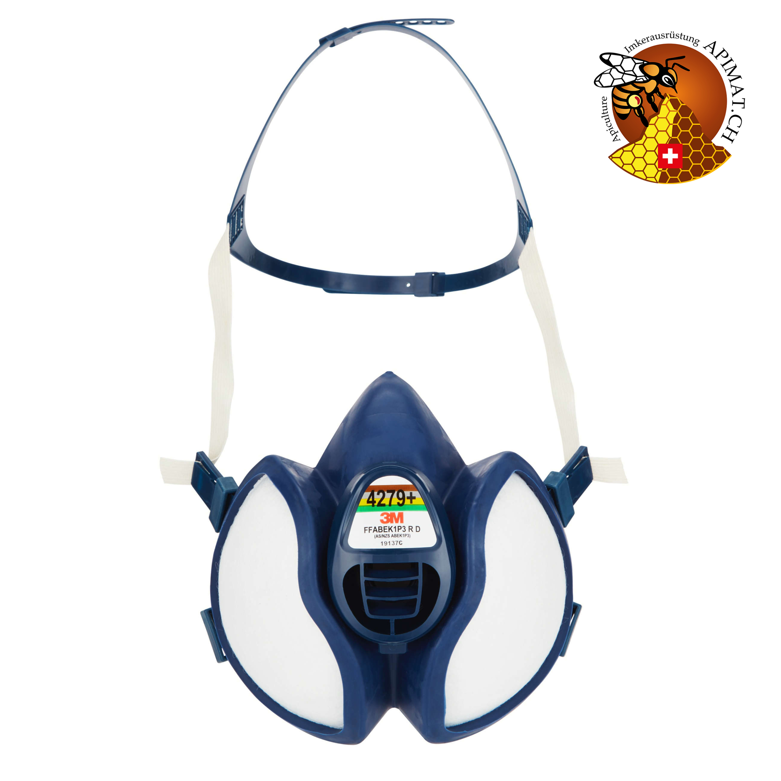 Masque de protection respiratoire 3M sans entretien pour produits