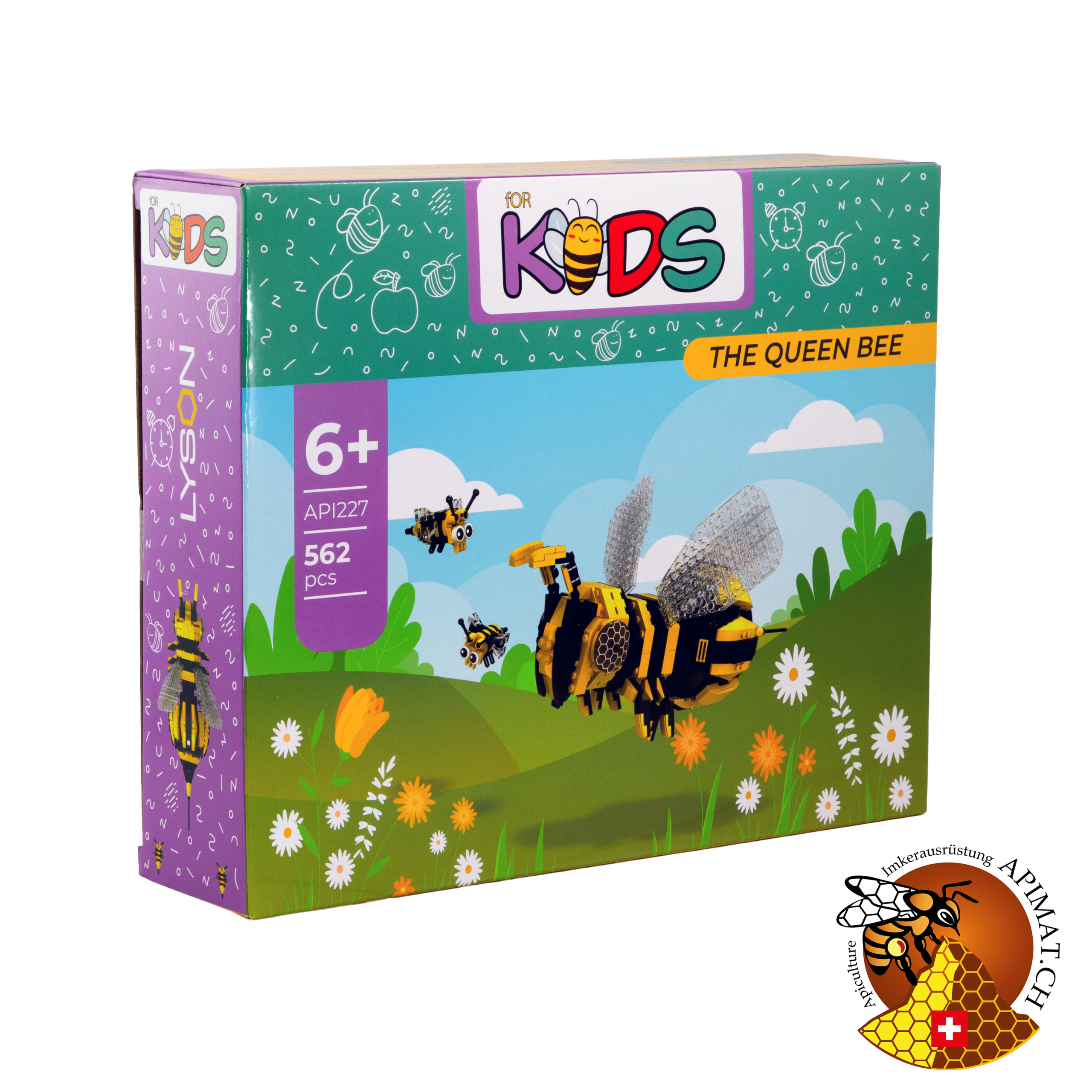 La reine des abeilles – Kit de construction (564 pièces) | Modèle détaillé de la reine de la ruche