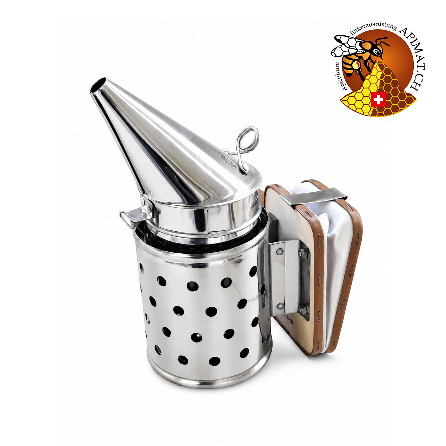 Enfumoir avec bouclier thermique inoxydable – 27 cm, small