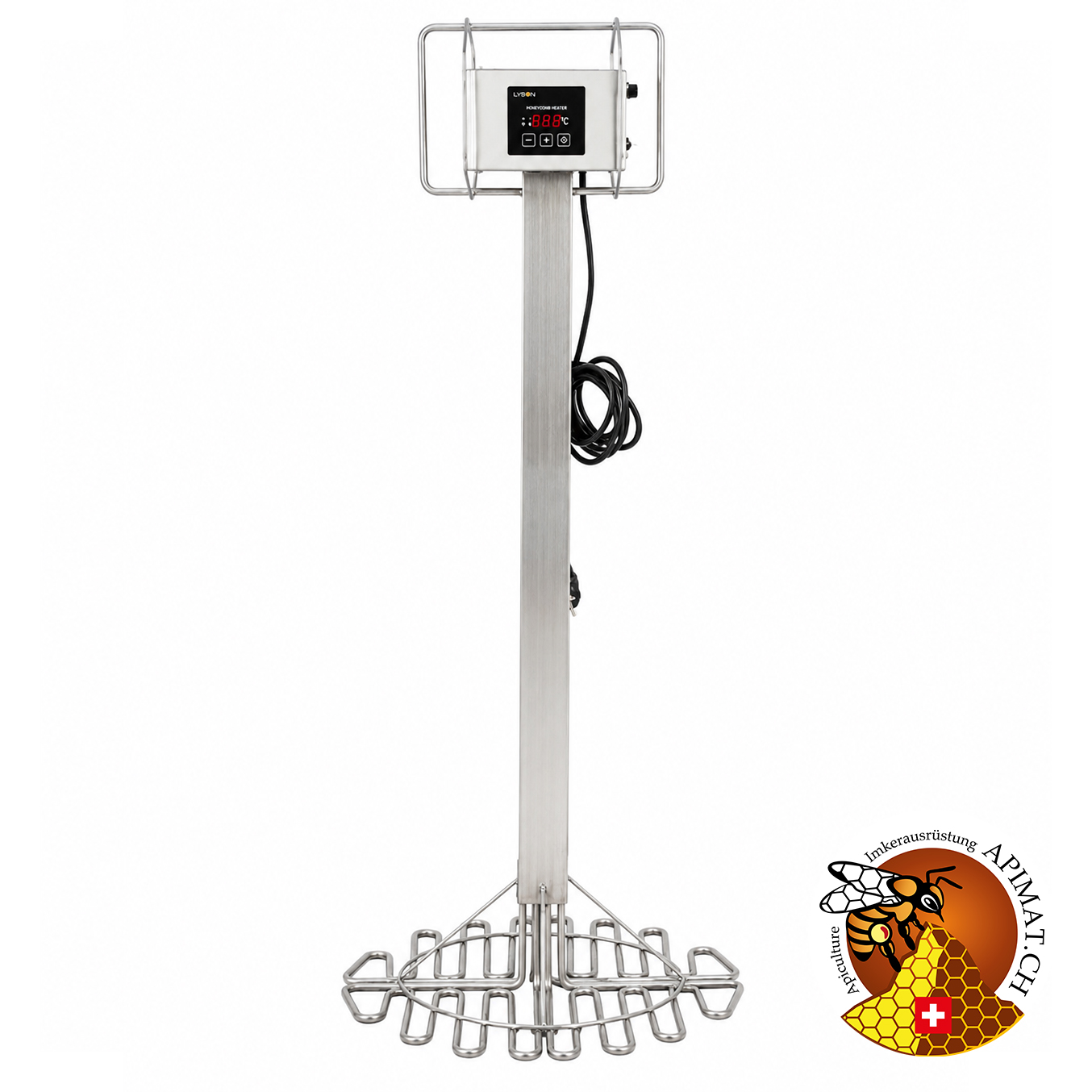 Spirale de décristallisation du miel Ø480 mm – 1500 W avec contrôleur électronique HC-02